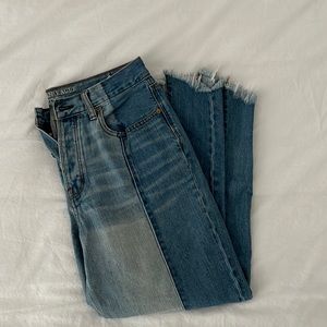 The cutest American Eagle two toned jeans